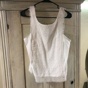 Lace tee, size medium.